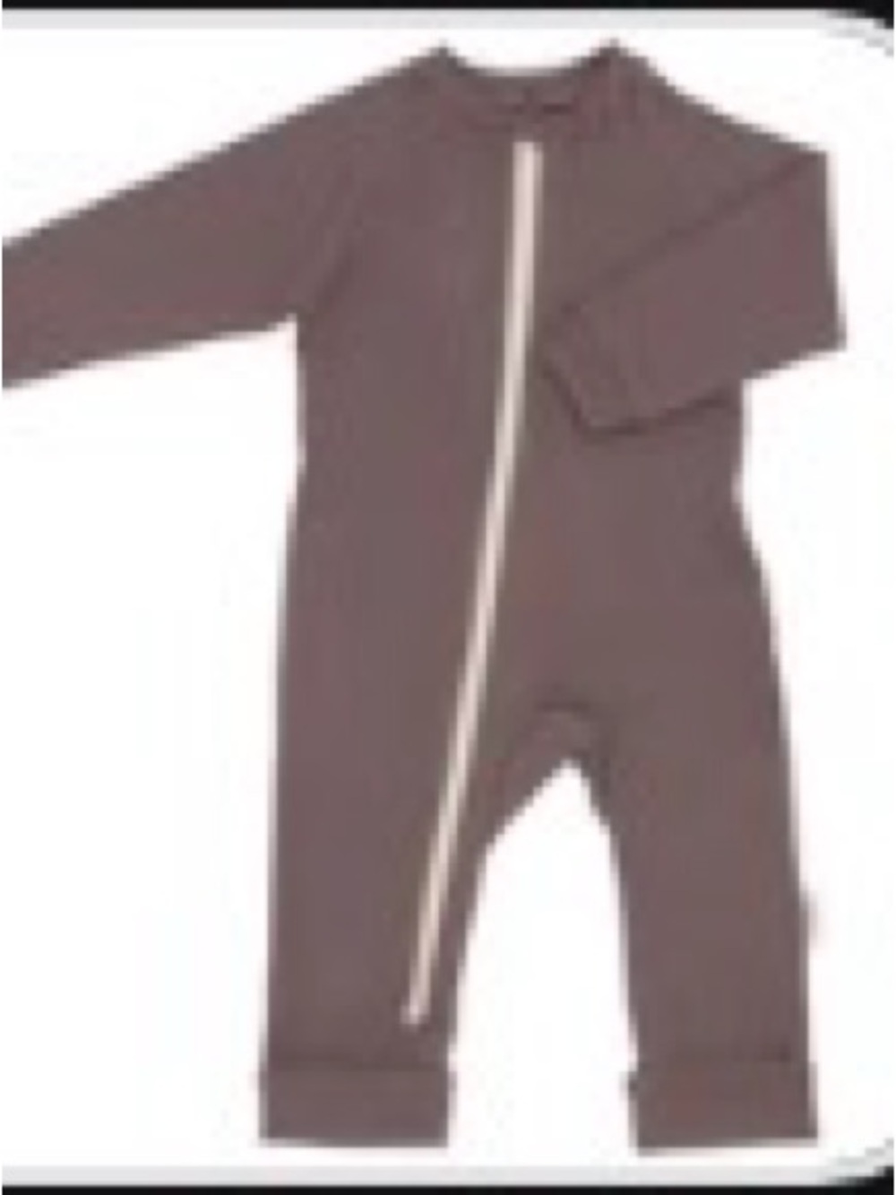 Castleware footless pajamas zip toddler mushroom 3T romper
